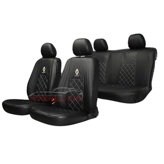 Capas Automotivas para Banco Couro Costura Personalizada Diamantada Modelos Renault
