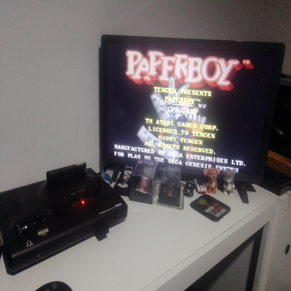 PapperBoy - Sega - Mega Drive | Shopee Brasil