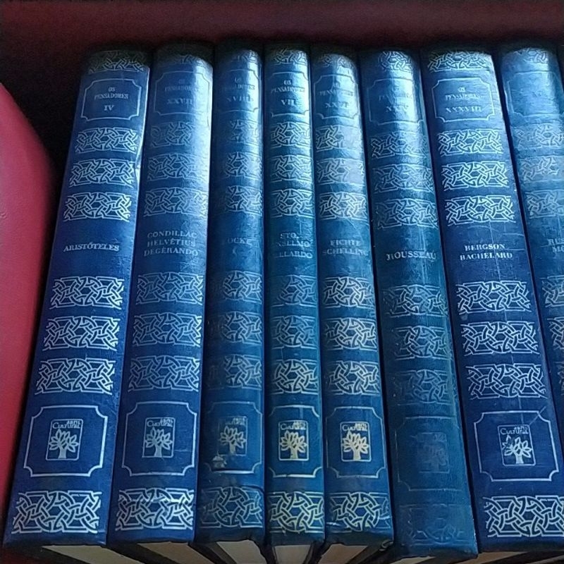 Livros Coleção Os Pensadores (Abril Cultural) - Capa Dura