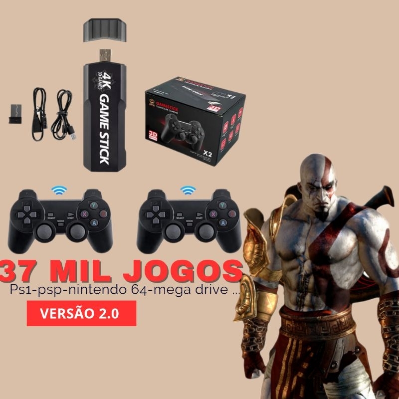 game stick GD10 2.0 selo 🥇