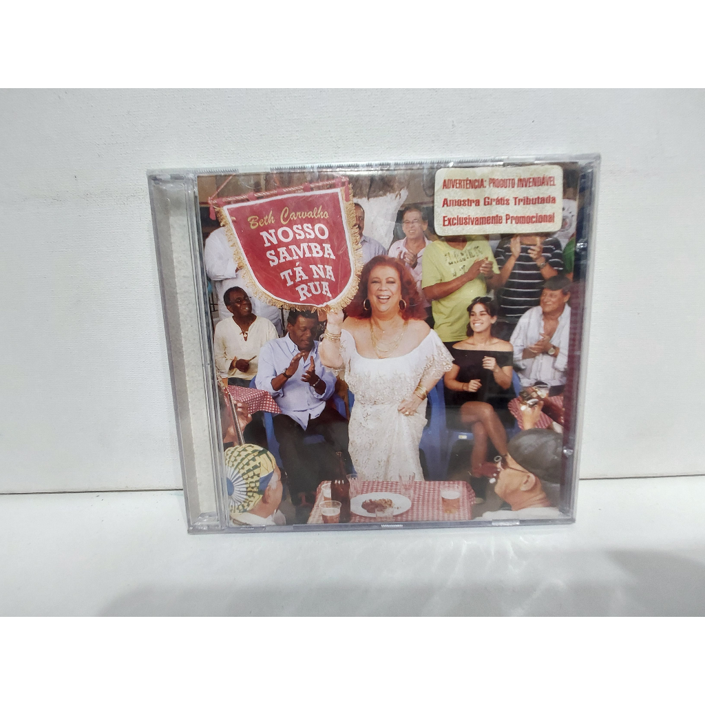 CD Beth Carvalho/ Nosso Samba Tá Na Rua | Shopee Brasil