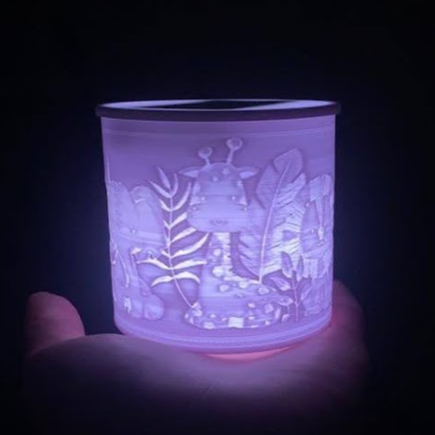 Luminária Personalizada Impressão 3D