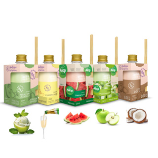 Kit com 5 aromatizadores 250 ml boutique
