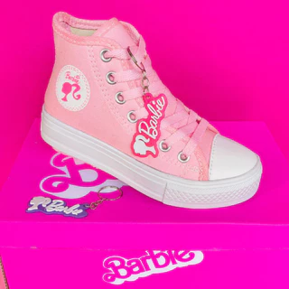 Tênis Botinha Barbie Infantil Menina Dia Das Crianças star