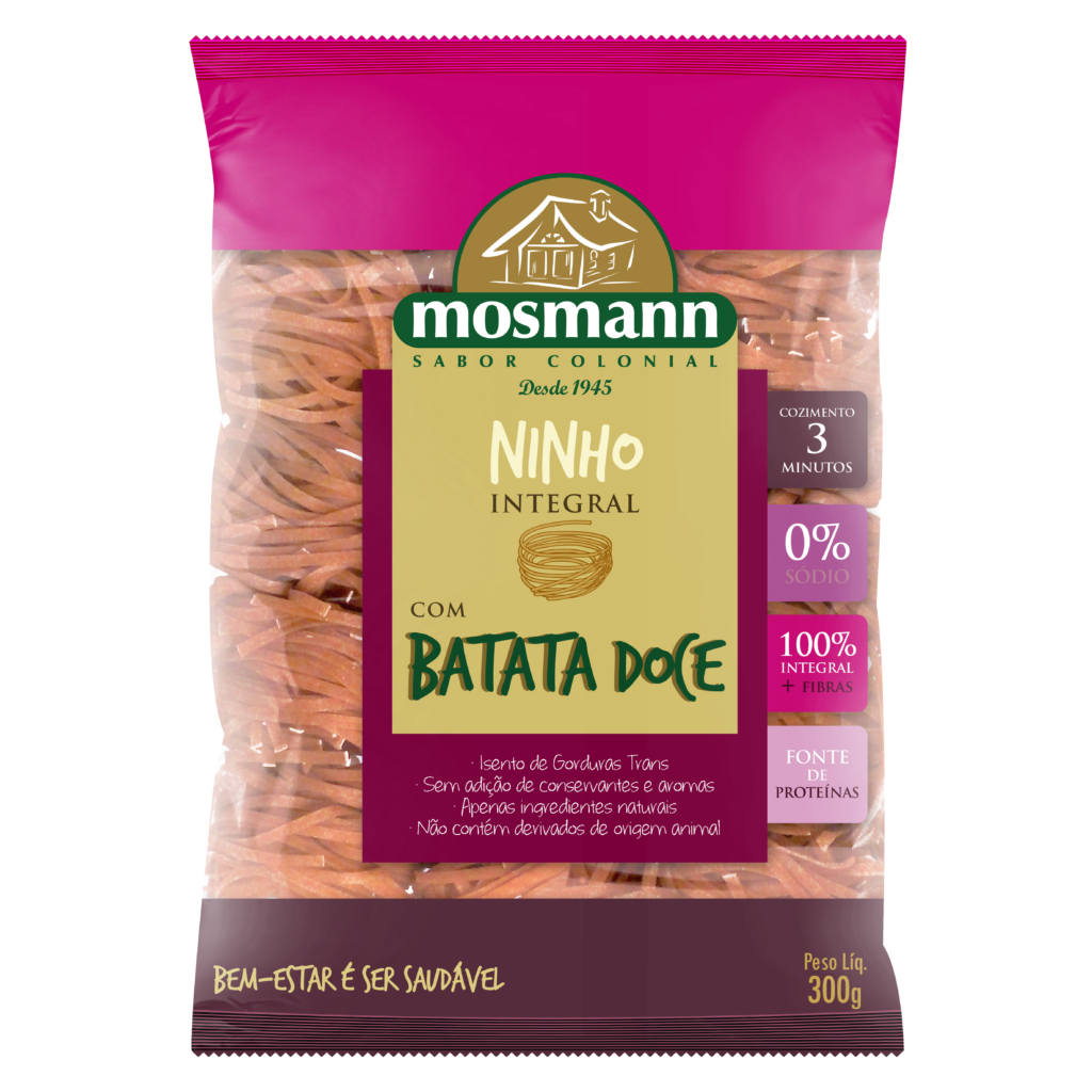 Massa Ninho Integral Com Batata Doce 300g - Mosmann