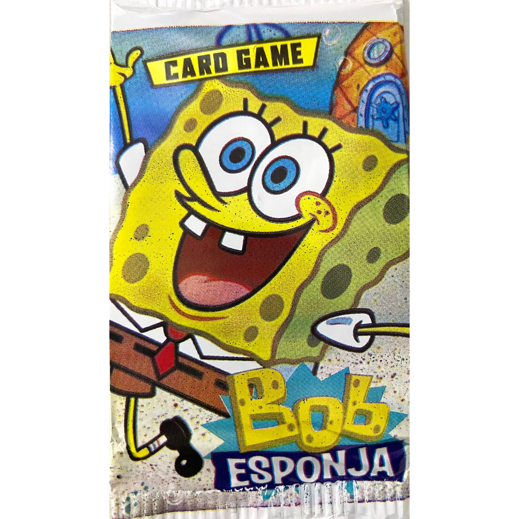 200 cards BOB ESPONJA = 50 pacotes fechados