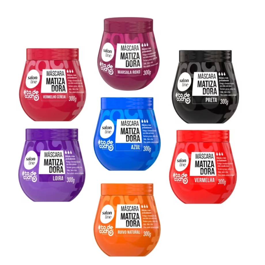Máscara De Hidratação Matizadora #ToDeCachos - Salon Line