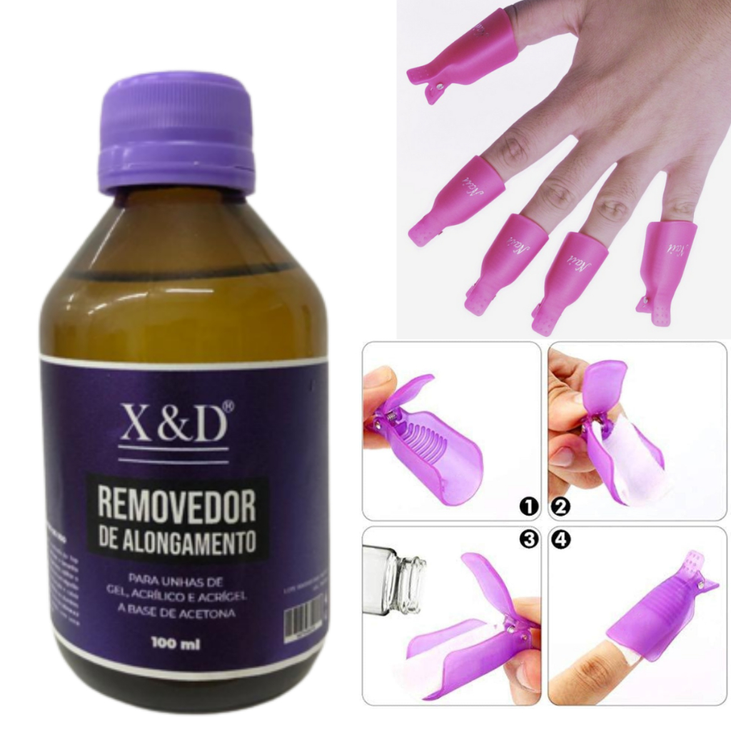 Removedor de Unhas em GEL Removedor de Alongamento de Unhas Acrilico ...
