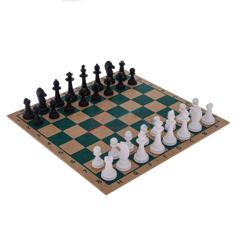 4 Pcs tabuleiro xadrez, 32 PCS couro leve Roll-Up Chess Set com slots  armazenamento peças jogo, Jogo xadrez dobrável brinquedo educativo festa  para crianças