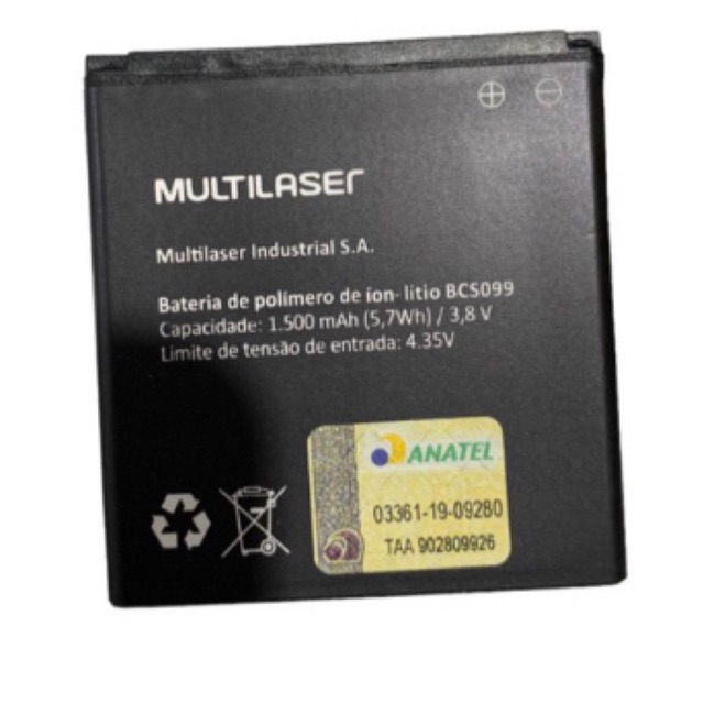 Bateria Bcs099 Multilaser Original | Shopee Brasil