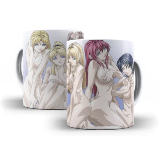 Caneca Porcelana Personalizada Hentai Bible Black 325ml Presente Xicara Otaku Divertida