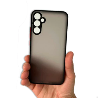 Capa Capinha Case Translúcida Fosca Preta para Samsung Galaxy A14 5G