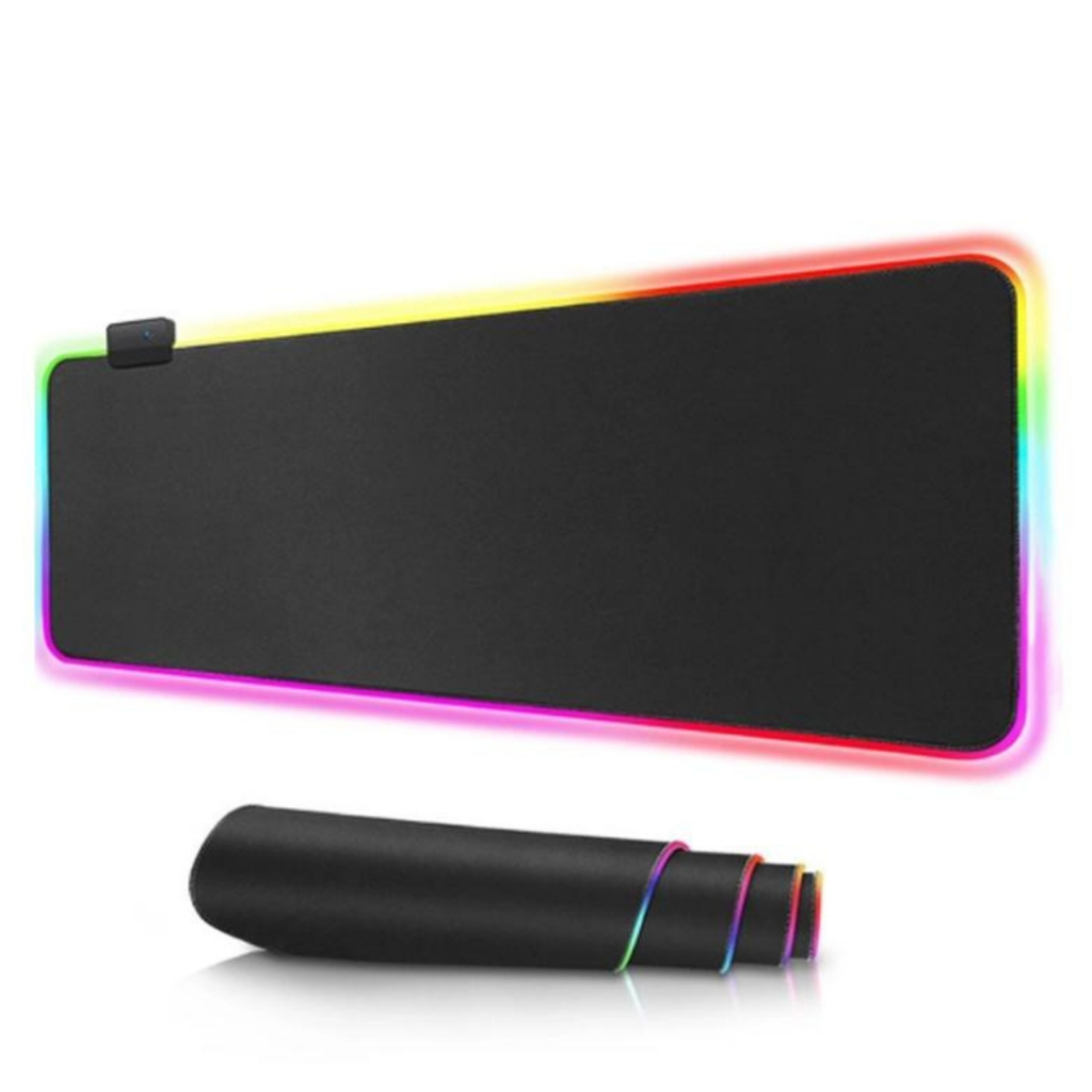 Mouse Pad Gamer Iluminado led Rgb Grande 80X30CM Shopee Brasil