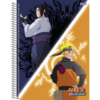 Caderno Universitário 15 Matérias 240 Fls – Naruto – Papelaria Giga