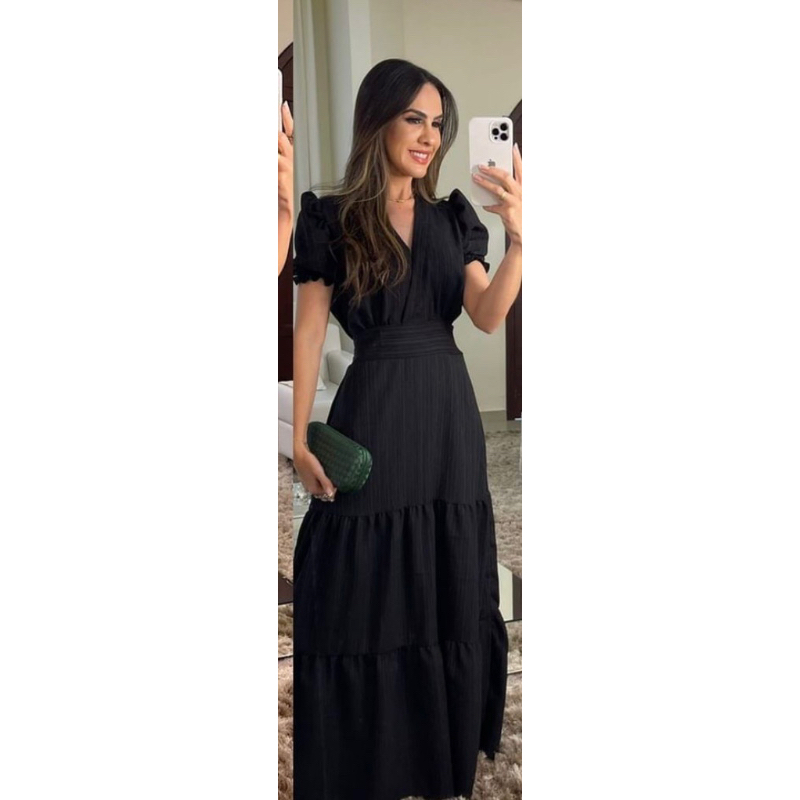 Vestido Longo | Shopee Brasil