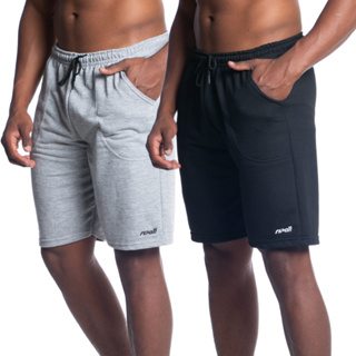 Kit 2 Bermuda Short Moletom Masculino Academia Treino