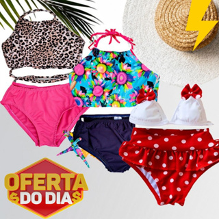 Biquíni Infantil Barato mamãe cheguei estampas sortidas
