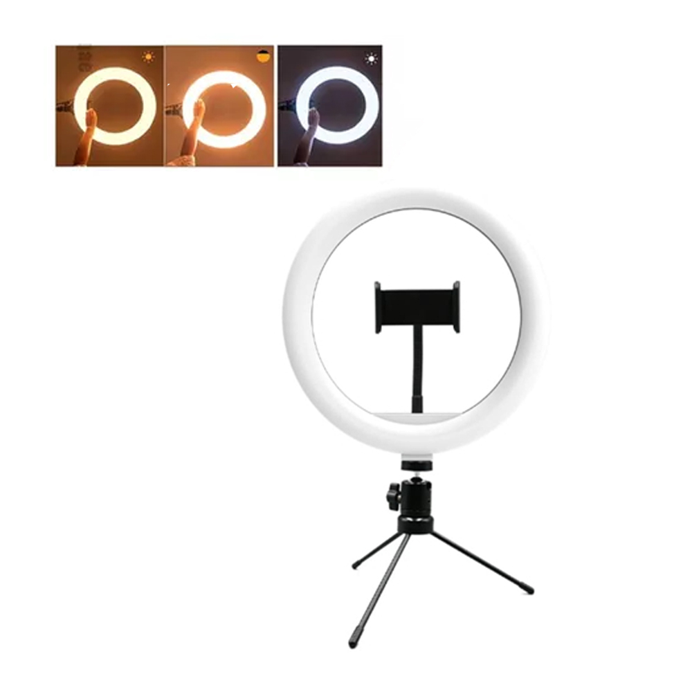 Ring Light Led Iluminador Anel 20 cm/ou 26 cm/ 27 cm Redondo ou ...