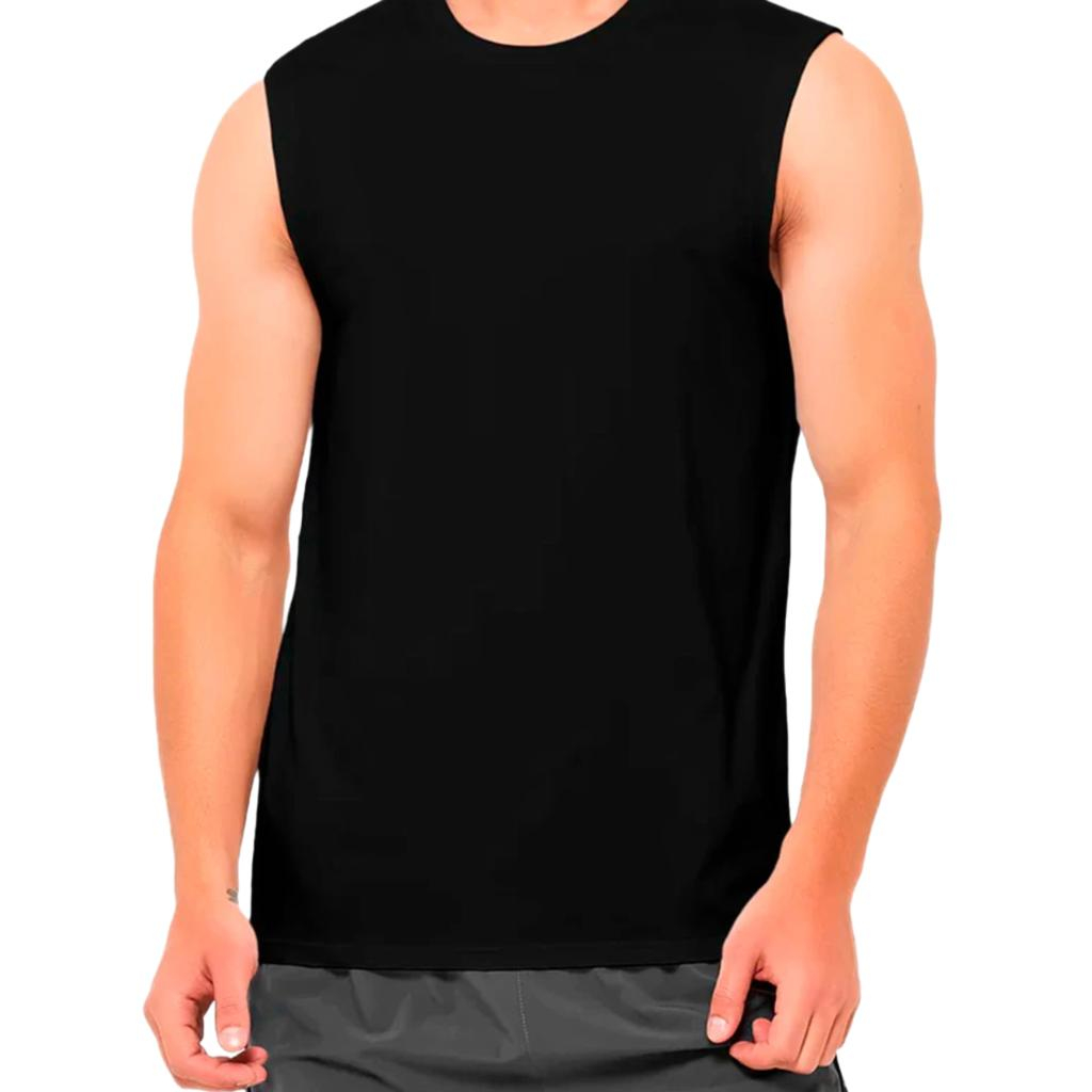 Regata Machão Masculino Dry Fit Academia Camiseta Esportivo Fitness Verão