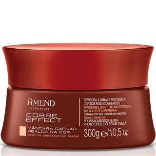 AMEND MÁSCARA EXPERTISE REALCE DA COR COBRE EFFECT 300G