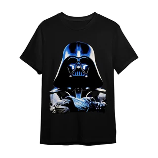Camiseta Darth Vader Star Wars Preta Masculina E Feminina (Unissex) 100% Algodão Tamanho Plus G1 G2 G3 Camisa Blusa Infantil Adulto Anakin Skywalker
