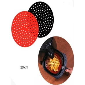 Forro Protetor de Silicone Redondo Para Fritadeira Airfryer 20cm