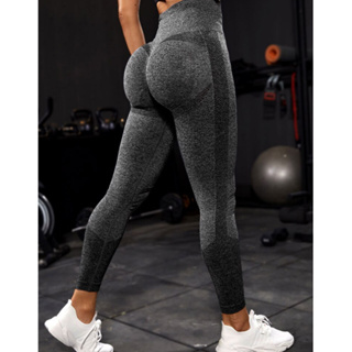 Calça Legging Fitness Levanta Bumbum Sem Costura Cintura Alta Tamanho M em  Promoção na Americanas