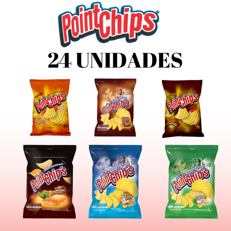 Batata Ondulada Tradicional 40g - Point Chips