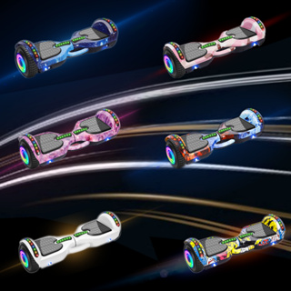 Hoverboard Overboard Infantil Skate Elétrico 6.5" Led Bluetooth Bateria De Grande Capacidade Motor Brushless
