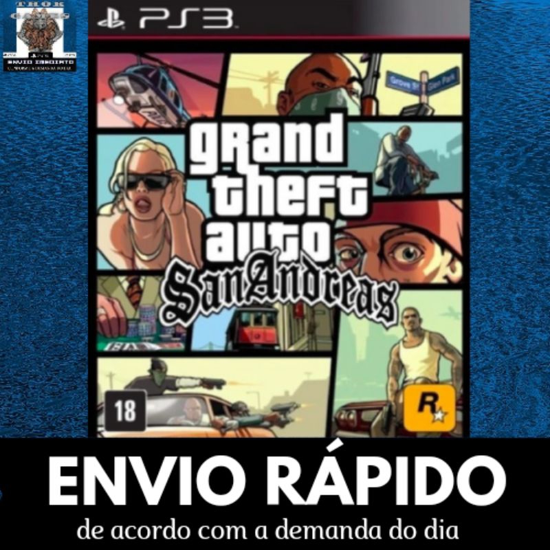 GTA San Andreas - PlayStation 3 Gameplay (PSN) 