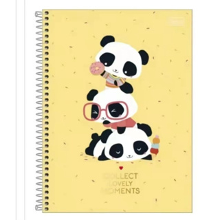 Agenda 2024 - Panda - Love Gold - Apanda Papelaria Personalizada