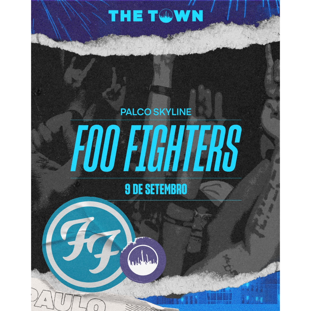 FOO FIGHTERS Live At The Town Festival São Paulo Brasil 2023 DVD, DVD Rock  Depot