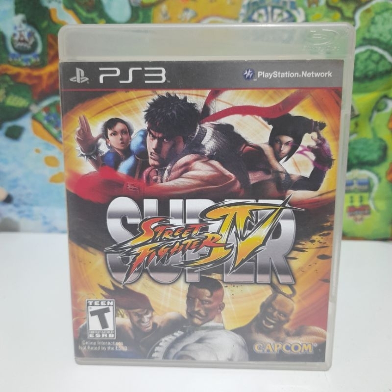 Jogo Street Fighter 4 Iv Playstation 3 Ps3 Luta Frete Grátis