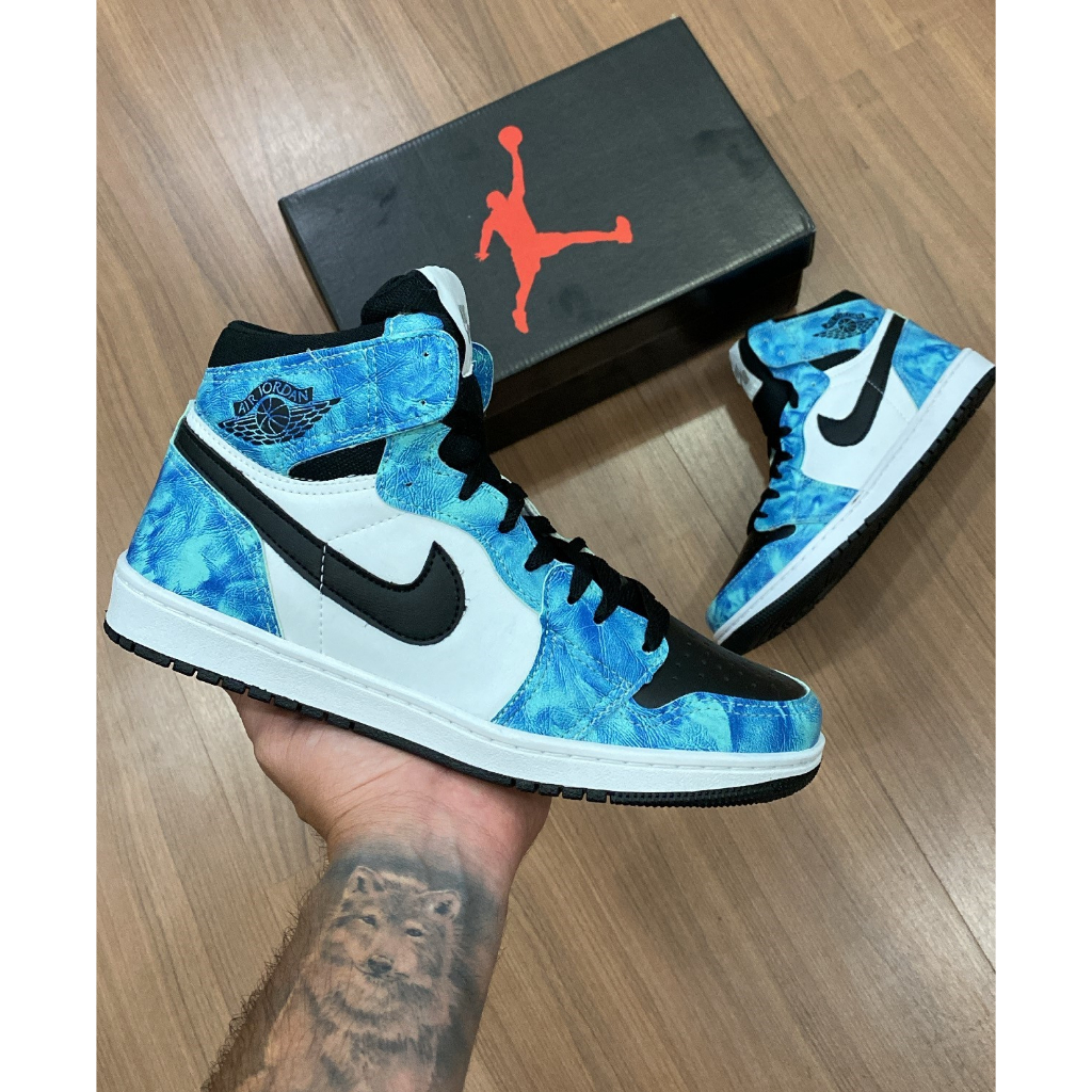 Tênis Bota Botinha Basquete Nike Jordan 1 High Unissex Promoção