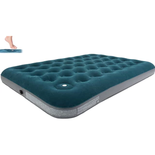Colchão Inflável Casal Multiuso Camping Com Bomba Ar Embutida em Oferta na Shopee