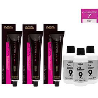 Loreal Kit Dia Richesse Tonalizante 50g - 8.02 Bege Amadeirado +