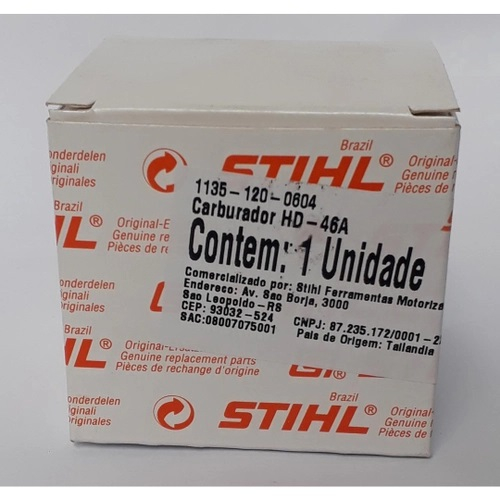 Stihl Typenschild mit Firmenzeichen 'STIHL MS361C