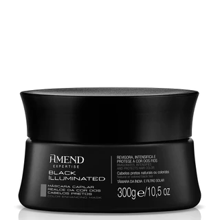 AMEND MÁSCARA EXPERTISE REALCE DA COR BLACK ILLUMINATED 300G