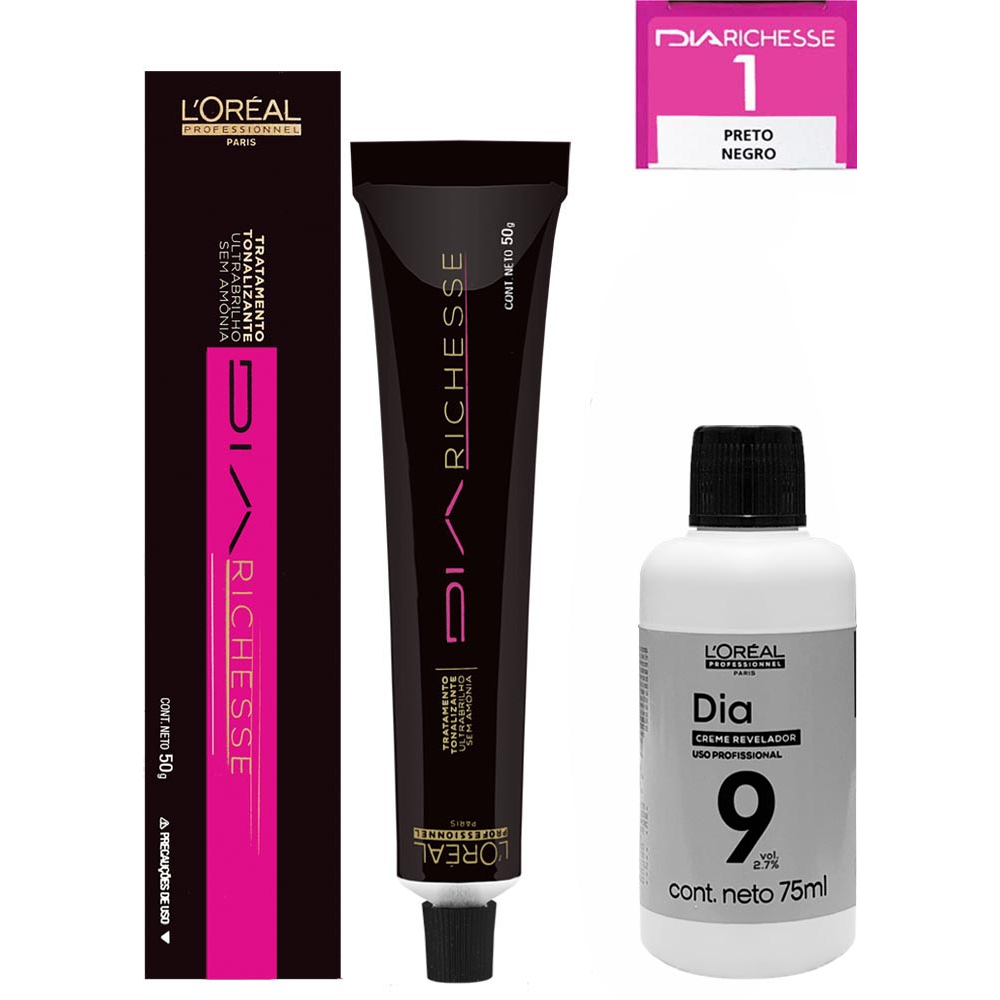 Tonalizante Richesse+revelador 9vol 120ml Loréal Escolha Cor