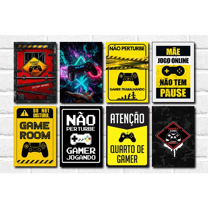 Quadro decorativo A4 Filme Jogos Mortais I Want Play A game