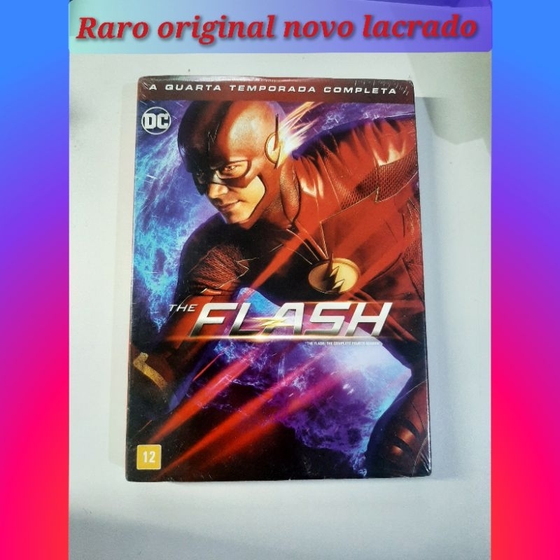 Box DVD The Flash a quarta temporada completa original | Shopee Brasil