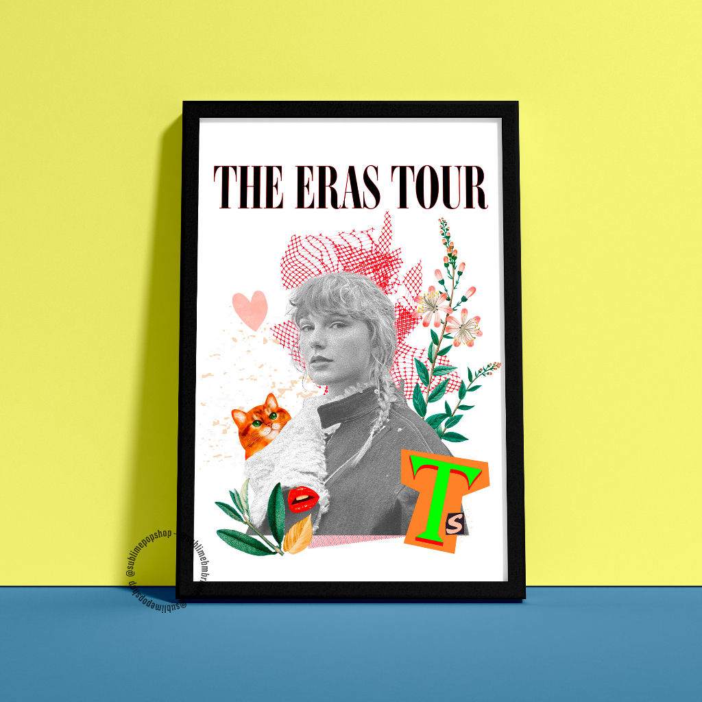 ミュージシャン Taylor Swift The Eras Tour Lithograph Quadro Taylor Swift The Eras Tour | Shopee Brasil