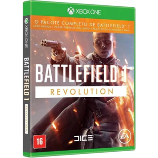 Battlefield 1 Revolution - Dublado - Totalmente em Português - Jogo Novo em Midia Fisica Original e Lacrado - Xbox One