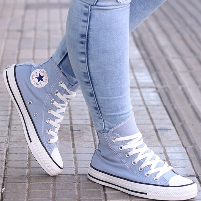 Tênis All Star Cano Alto Masculino Feminino Converse Preto/Branco/Vermelho/Amarelo