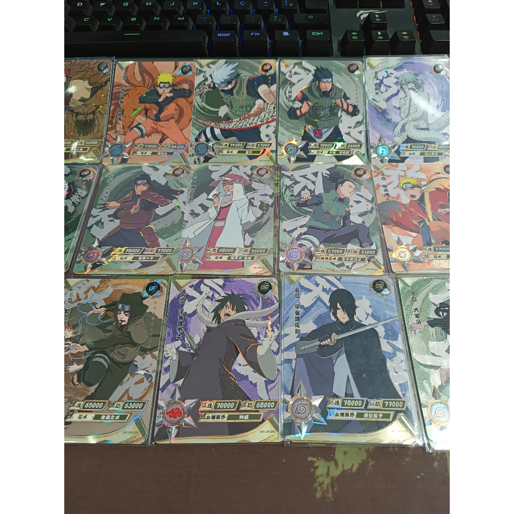 Cartas Naruto Kayou UR Originais raras