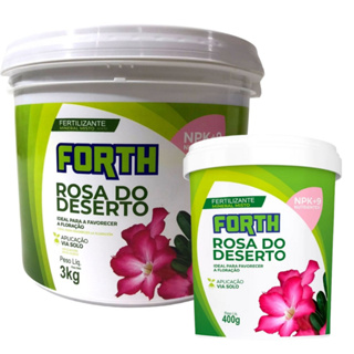 Adubo Fertilizante Mineral P/ Rosa Do Deserto NPK Forth 400g