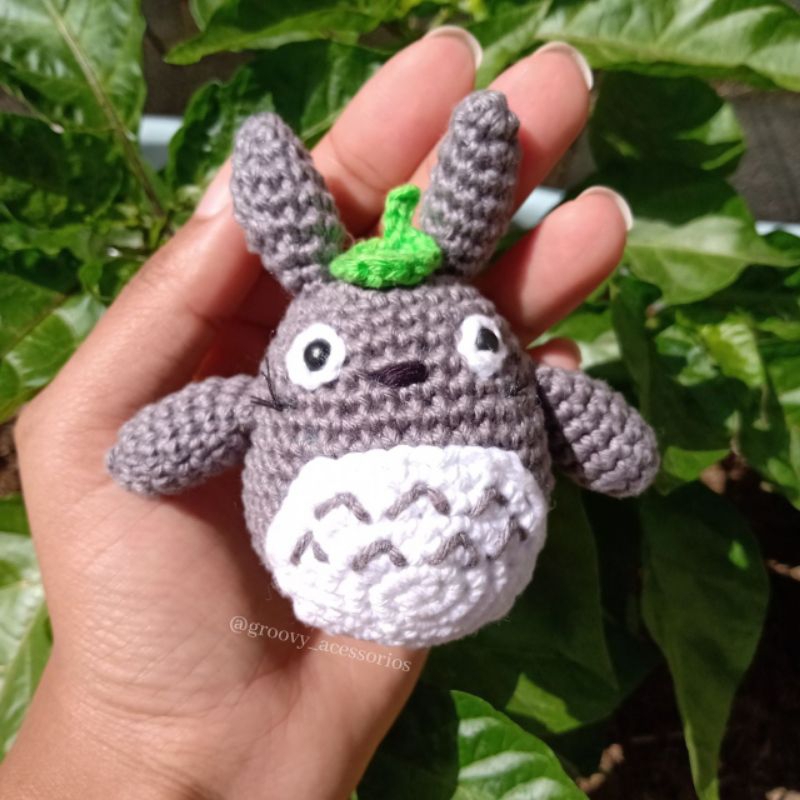 Chaveiro Totoro em Amigurumi / Meu Amigo Totoro Studio Ghibli