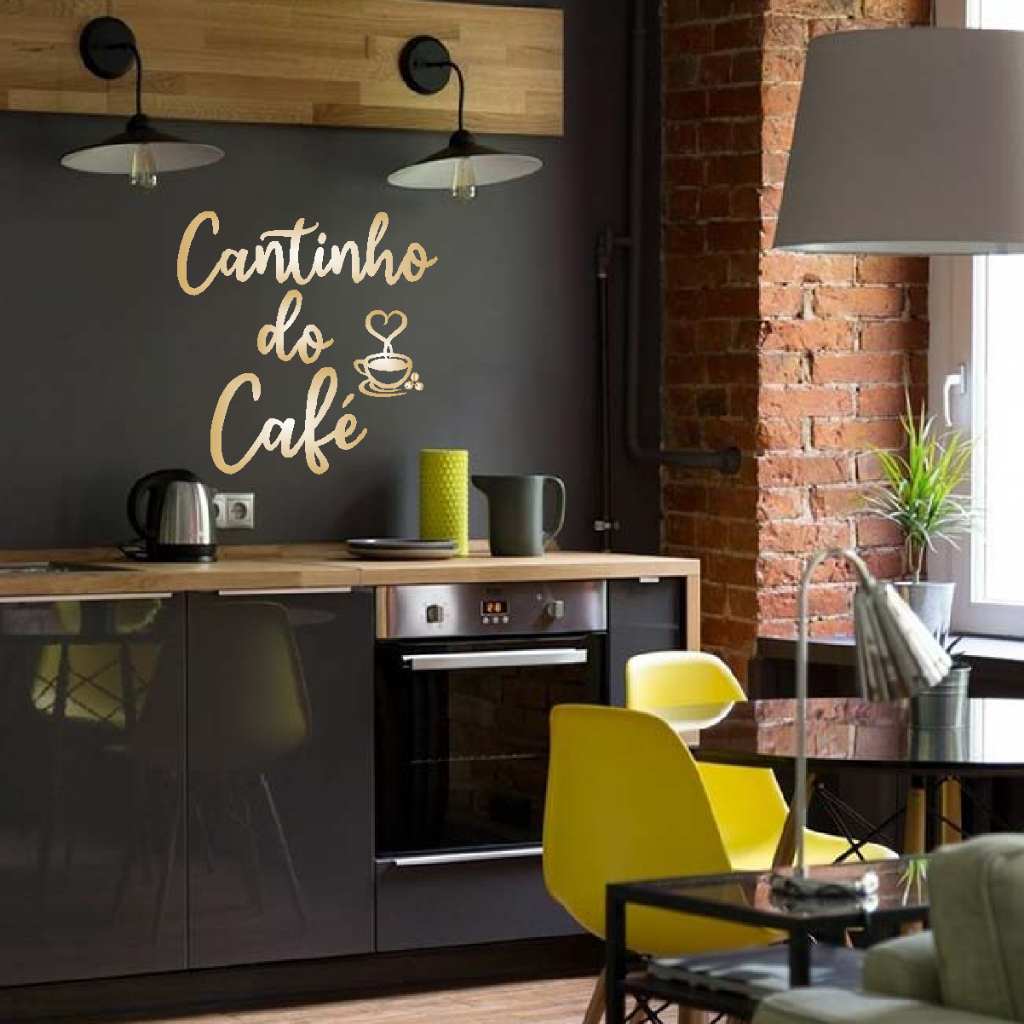 Cantinho do café em acrílico espelhado 2mm | Shopee Brasil