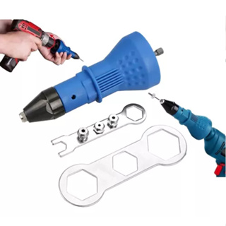Rebitadeira Adaptador Rebitador Automático Para Furadeira E Parafusadeira