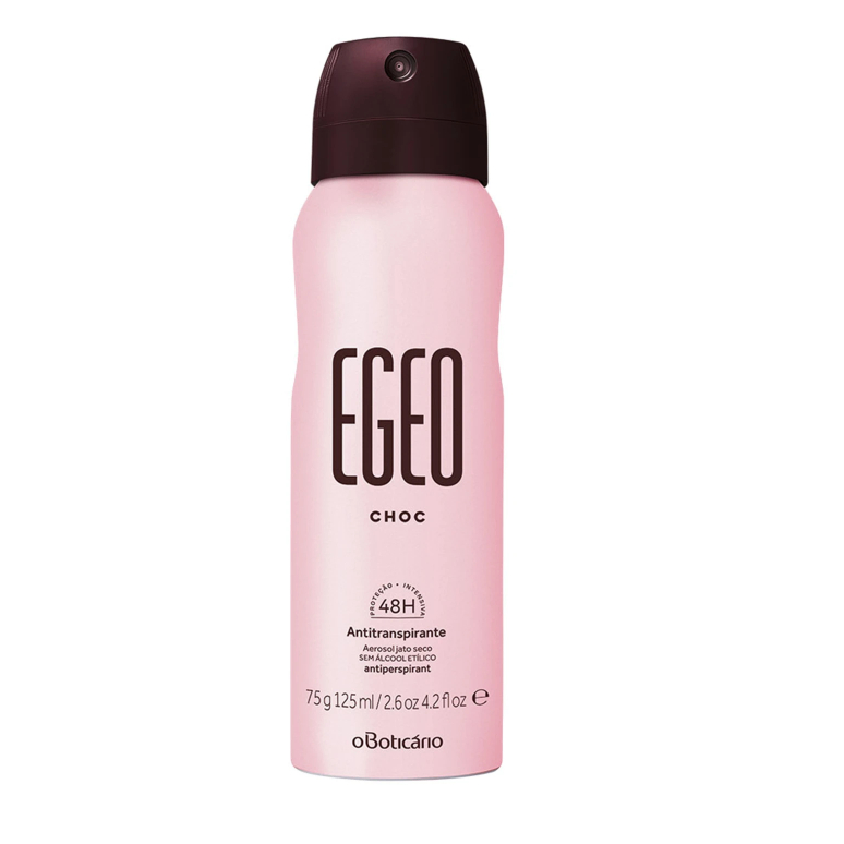 Desodorante Antitranspirante Aerosol Egeo Choc 75g/125ml